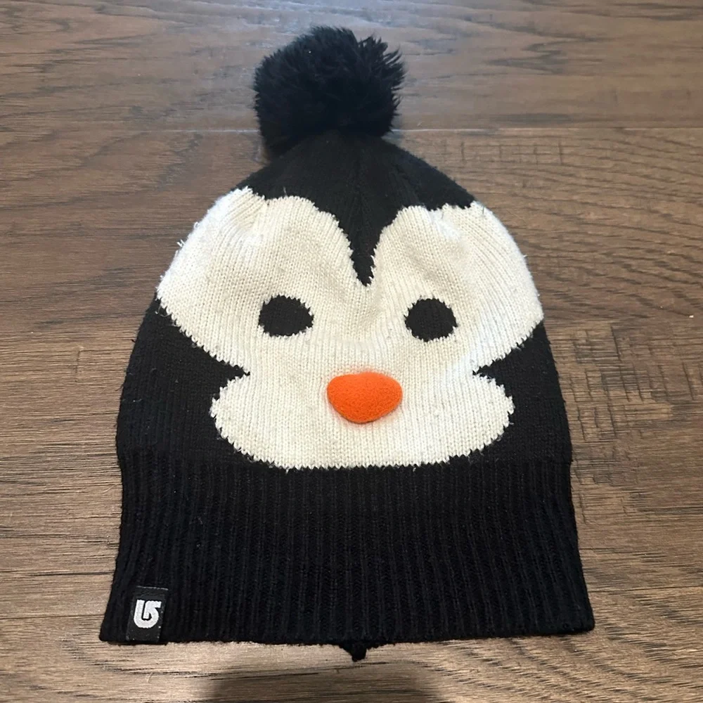Burton Winter Penguin Hat for Kids - Picture 2 of 4
